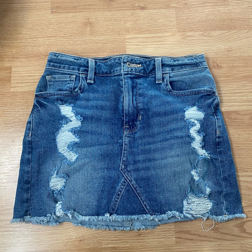 Denim skirt